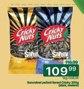 Suncokret pečeni šareni Cricky 200g