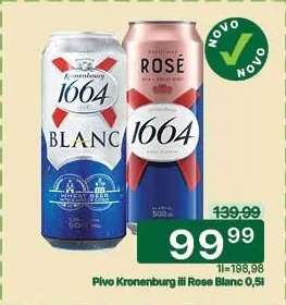 Pivo Kronenburg ili Rose Blanc 0,5l