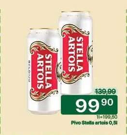 Pivo Stella Artois 0.5l
