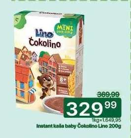Instant kaša baby Čokolino lino 200g