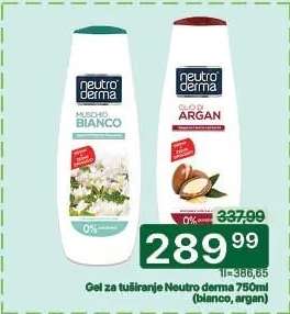 Gel za tuširanje Neutro derma 750ml