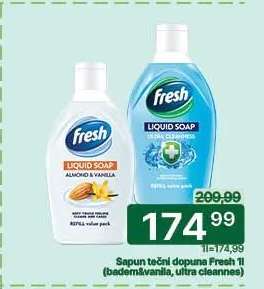 Sapun tečni dopuna Fresh 1l