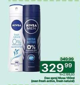 Deo sprej Nivea 150ml