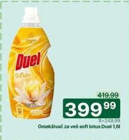 Omekšivač za veš soft lotus Duel 1,6l