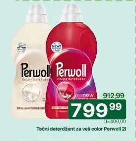 Tečni deterdžent za veš color Perwoll 2l