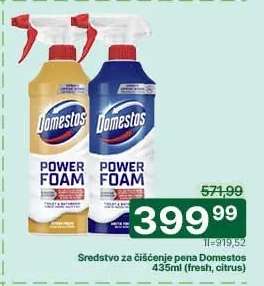 Sredstvo za čišćenje pena Domestos