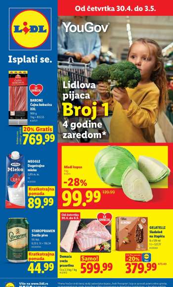 Lidl katalog - 30.04.2026 - 06.05.2026.