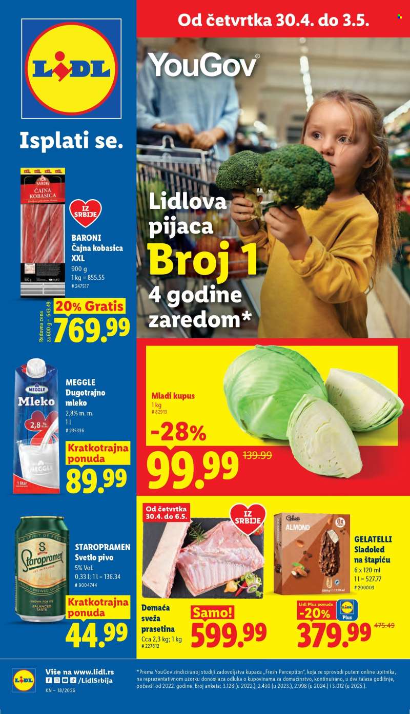Lidl katalog - 30.04.2026 - 06.05.2026.