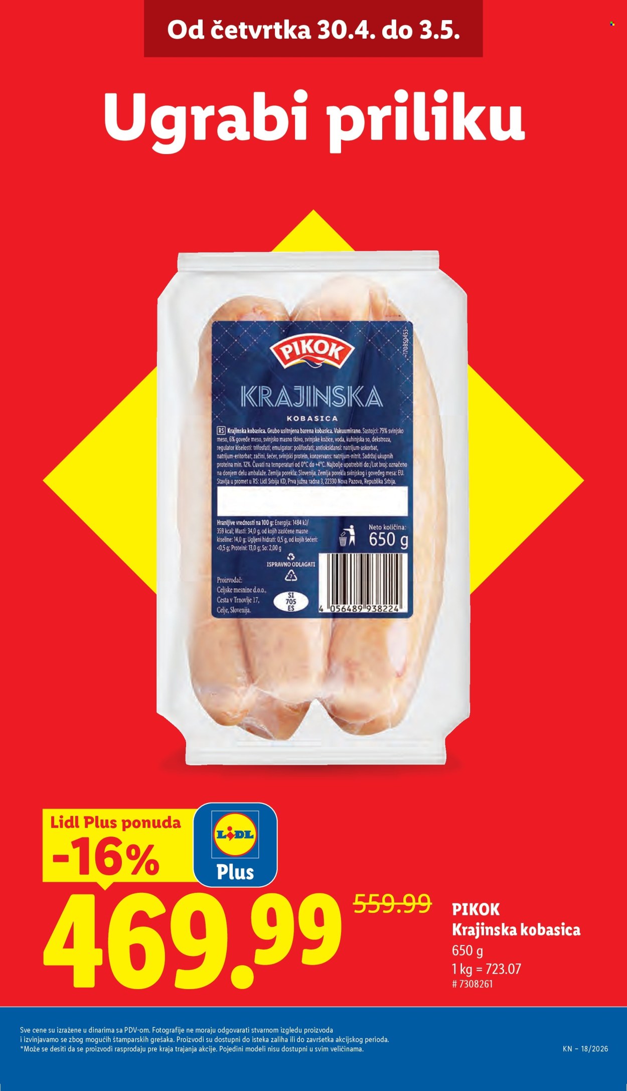 Lidl katalog - 30.04.2026 - 06.05.2026. Stranica 5