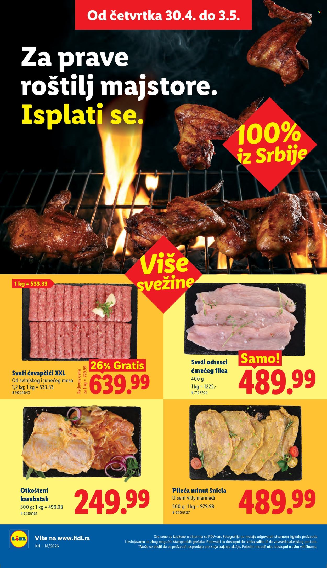 Lidl katalog - 30.04.2026 - 06.05.2026. Stranica 18