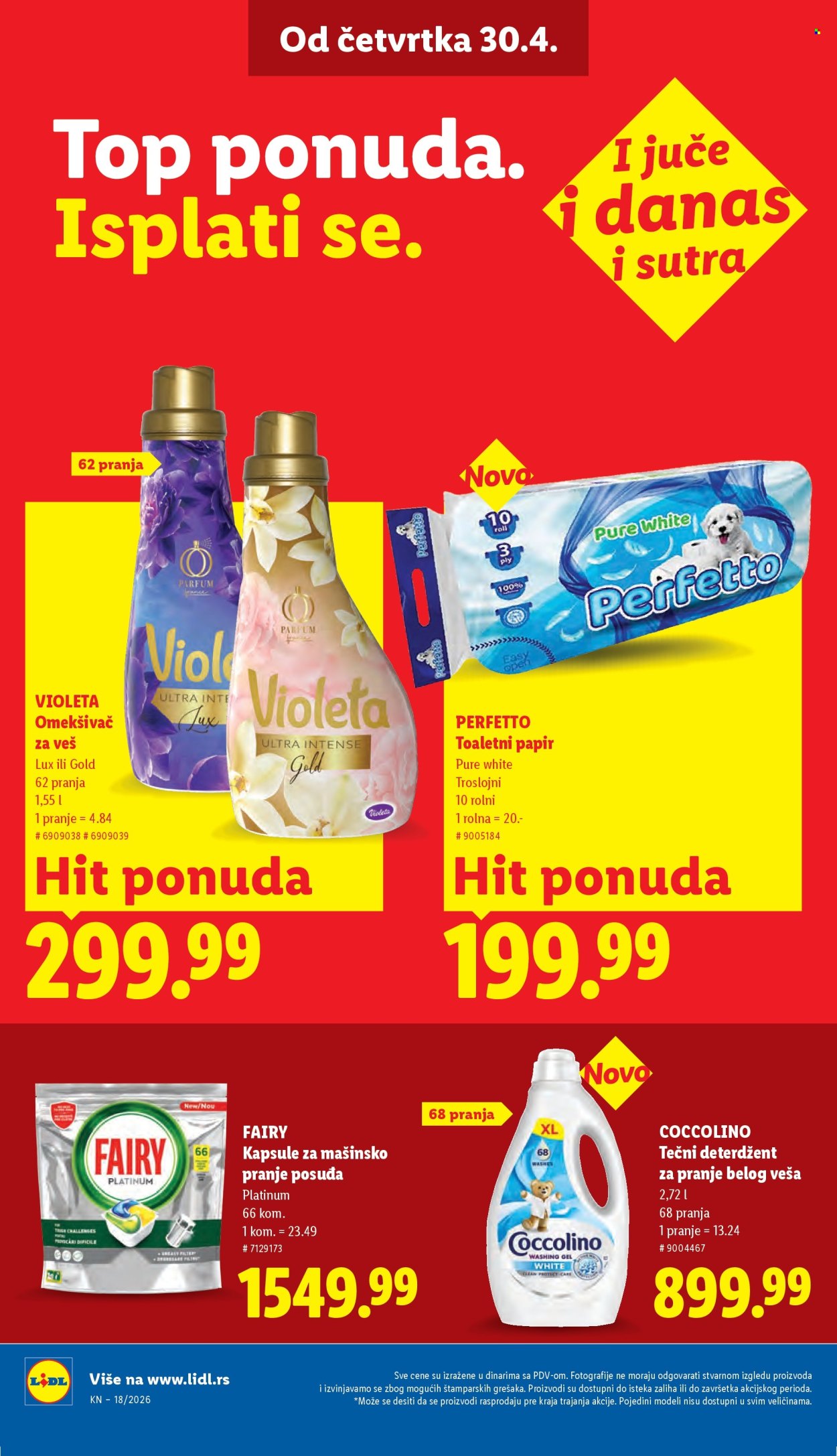 Lidl katalog - 30.04.2026 - 06.05.2026. Stranica 42