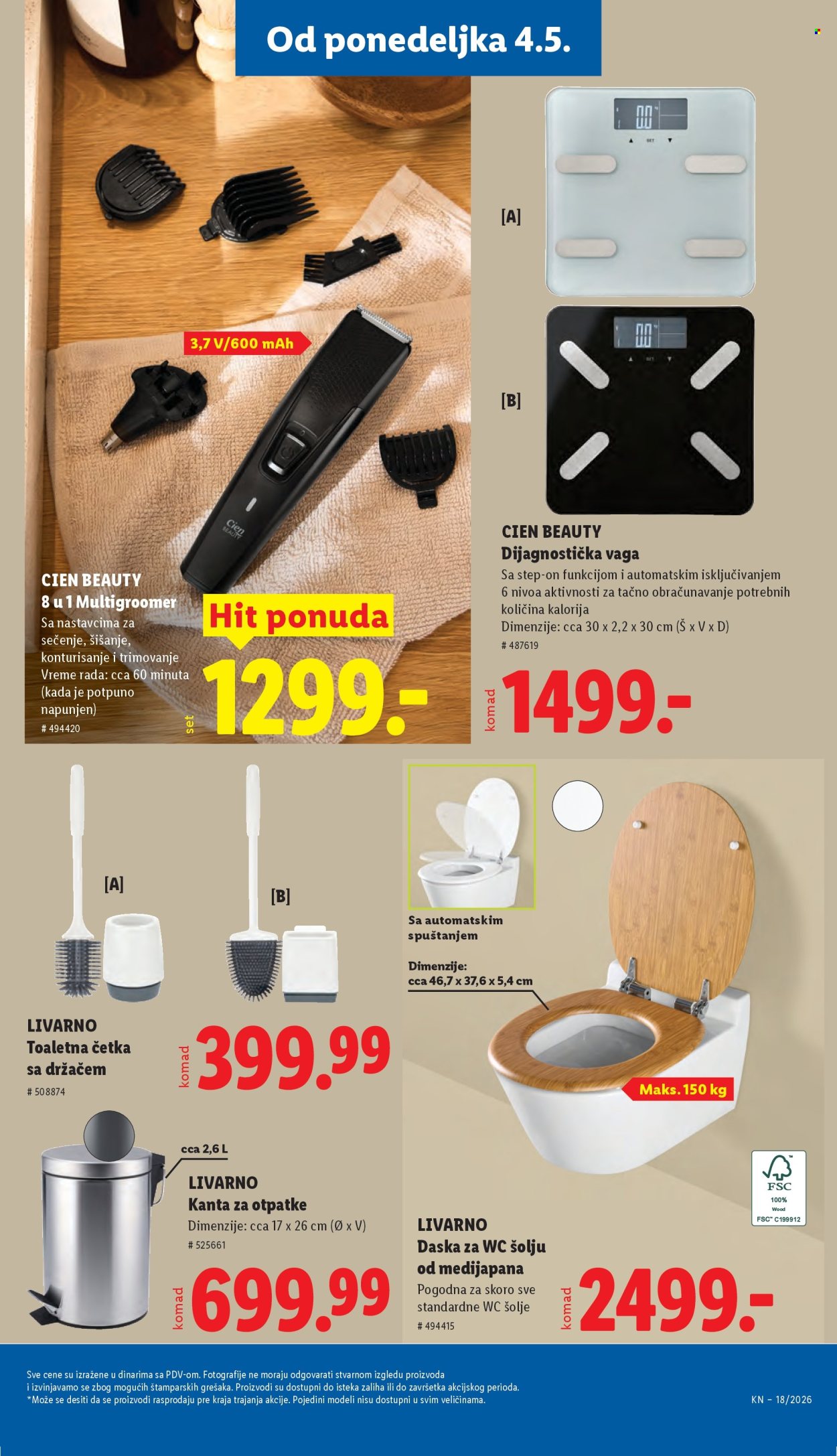 Lidl katalog - 30.04.2026 - 06.05.2026. Stranica 85