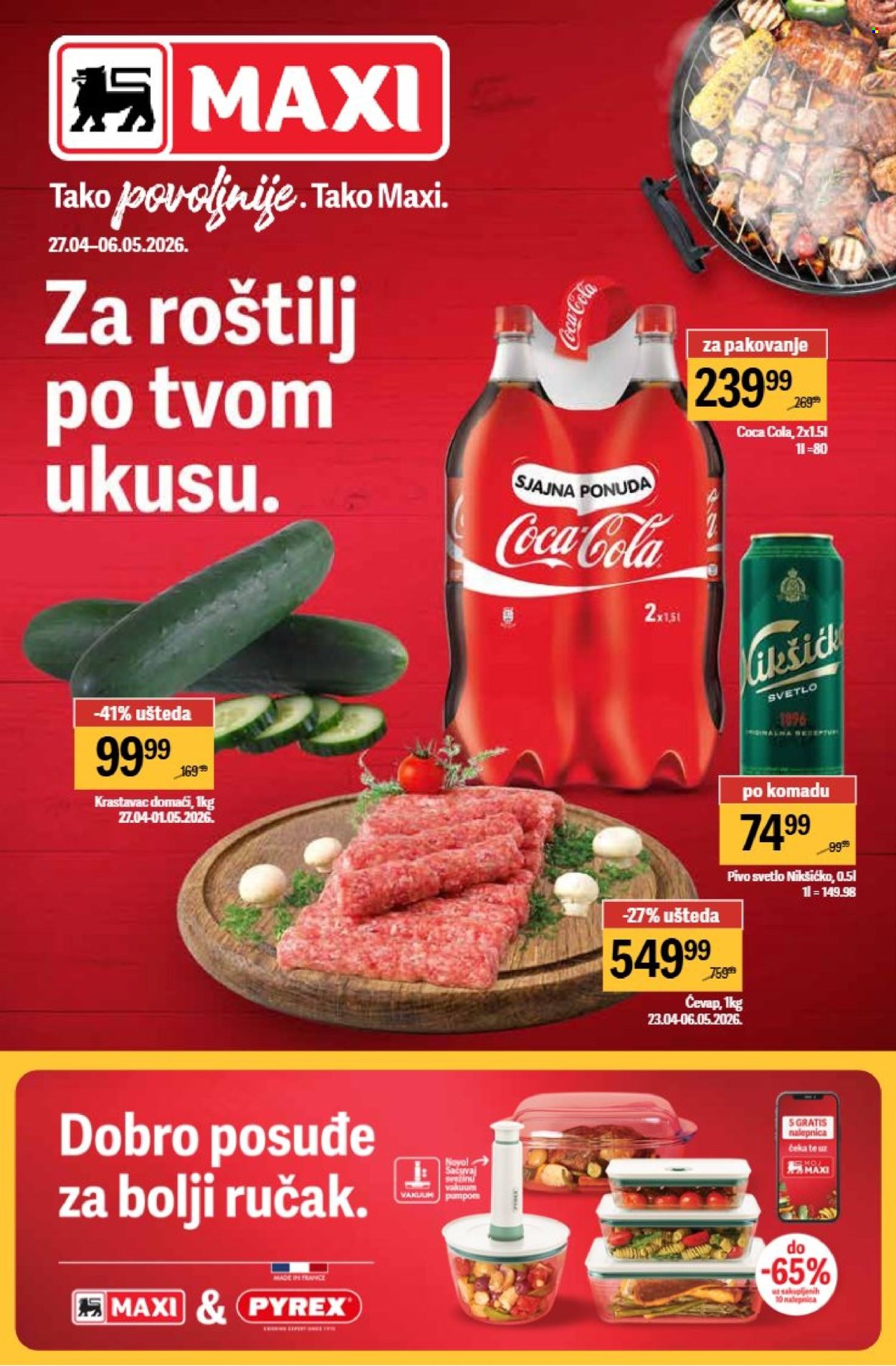 Maxi katalog - 27.04.2026 - 06.05.2026. Stranica 1