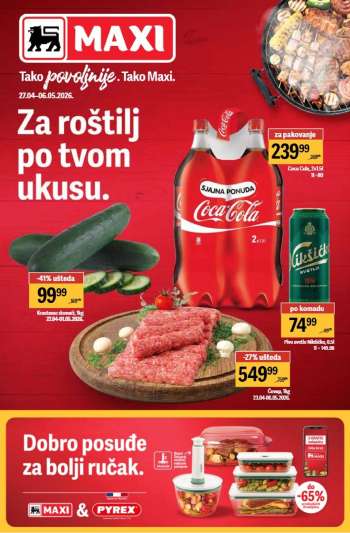 Maxi katalog - 27.04.2026 - 06.05.2026.