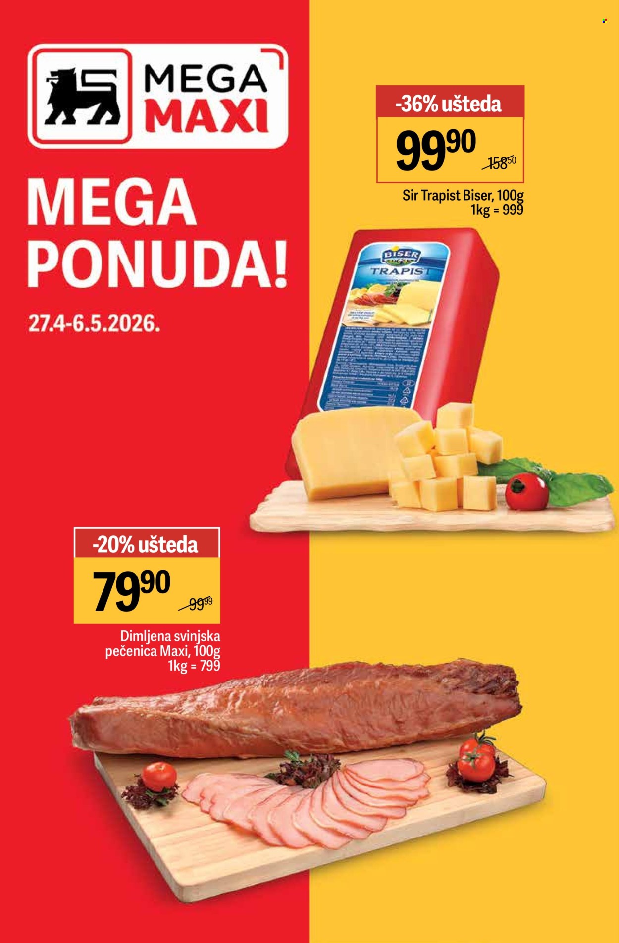 Mega Maxi katalog - 27.04.2026 - 06.05.2026. Stranica 1