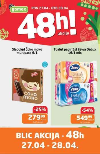 Gomex katalog - 27.04.2026 - 28.04.2026.