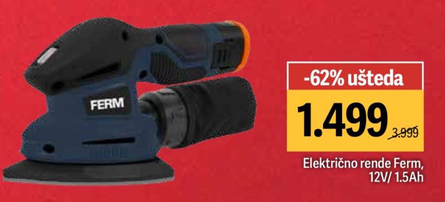 Električno rende Ferm