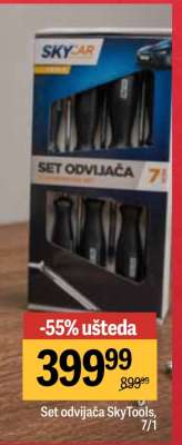 Set odvijača SkyTools, 7/1