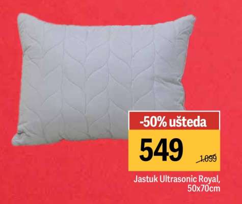 Jastuk Ultrasonic Royal, 50x70cm