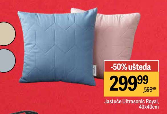 Jastuče Ultrasonic Royal