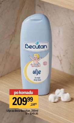 Ulje za decu Becutan, 200ml