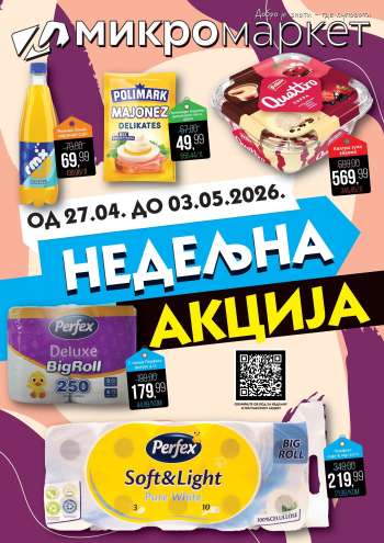 Mikromarket katalog - 27.04.2026 - 03.05.2026.