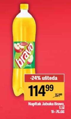 Napítak Jabuka Bravo