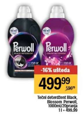 Tečni deterdžent Black, Blossom Perwoll