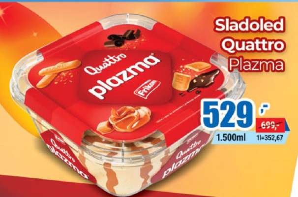 Sladoled Quattro Plazma
