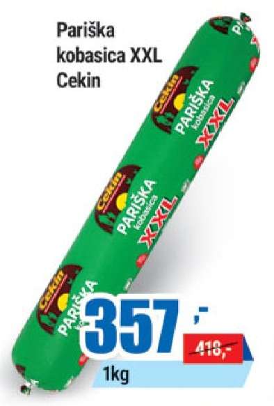 Pariška kobasica XXL Cekin