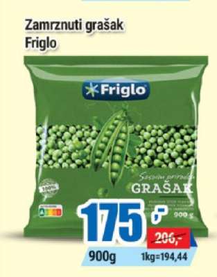 Zamrznuti grašak Friglo