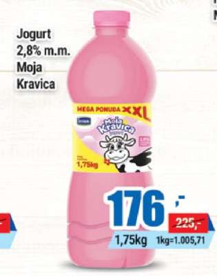 Jogurt 2,8% m.m. Moja kravica