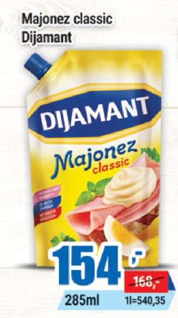Majonez Classic Dijamant