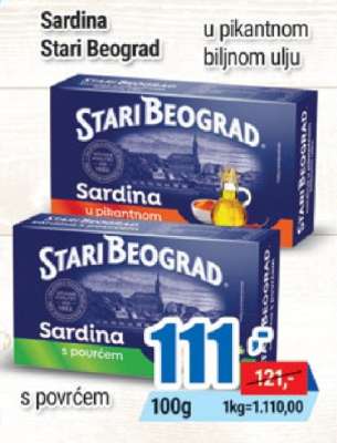Sardina Stari Beograd