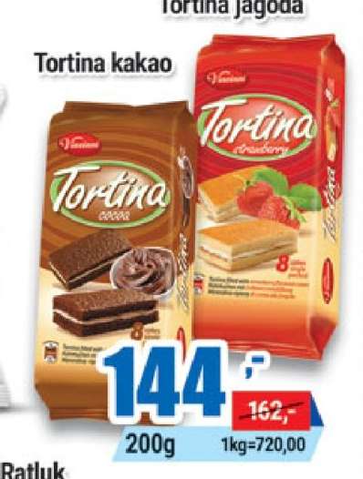 Tortina kakao