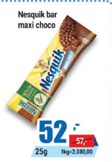 Nesquik bar maxi choco