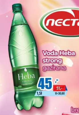 Voda Heba strong gazirana