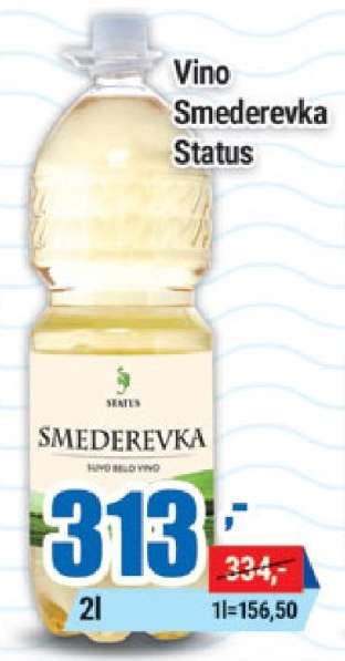 Vino Smederevka Status