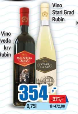 Vino Stari Grad Rubin