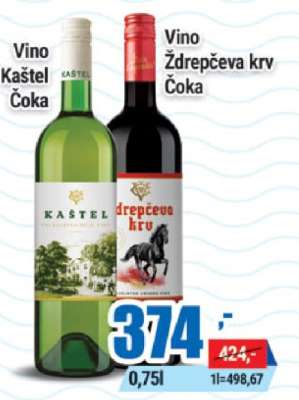 Vino Ždrečeva krv Čoka