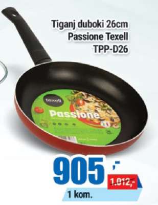 Tiganj duboki 26cm Passione Texell TPP-D26