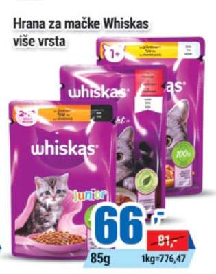 Hrana za mačke Whiskas