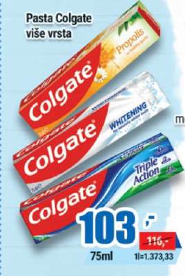 Pasta Colgate