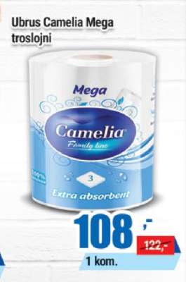 Ubrus Camelia Mega troslojni