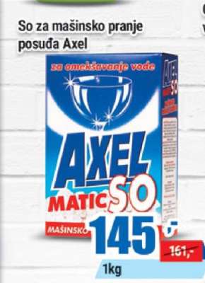 So za mašinsko pranje posuđa Axel