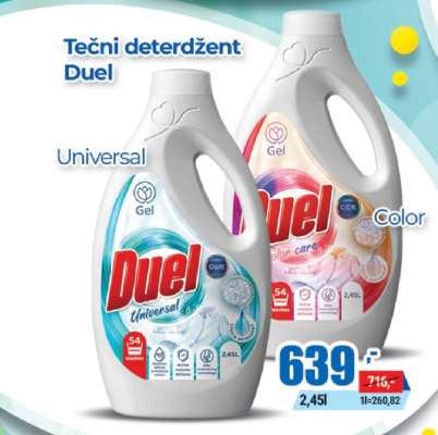 Tekutý detergent Duel