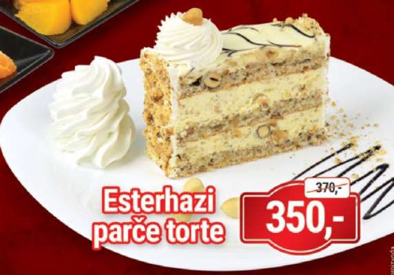 Esterhazi parče torte