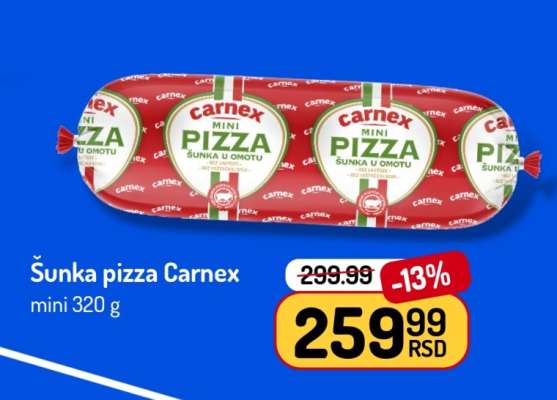 Šunka pizza Carnex