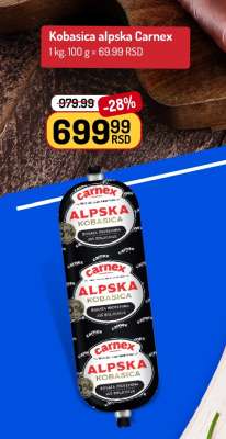 Kobasica alpska Carnex