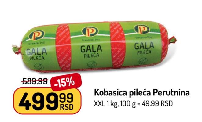 Kobasica pileća Perutnina